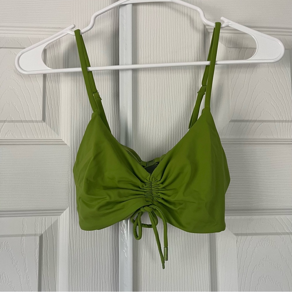 Blackbough green bikini top
